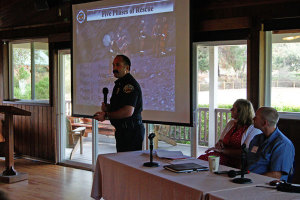 Tim Perkins speaks about the phases of rescue.