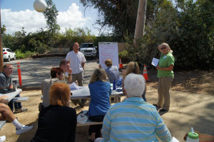 Participants brainstorm during breakout sessions.