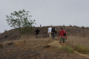 Follow signs about who is allowed on the trail.